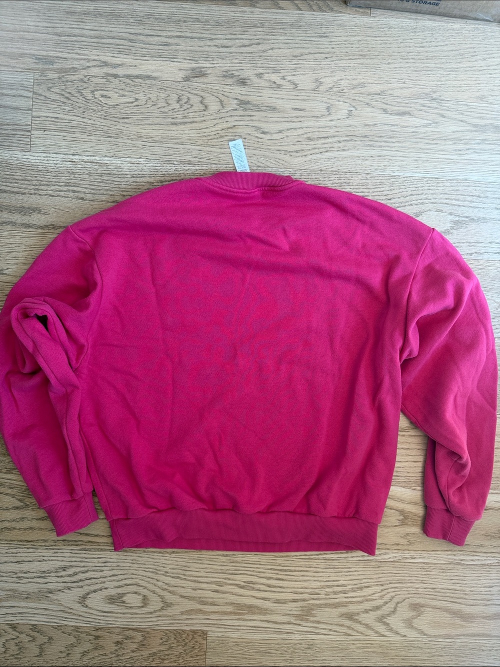 ALO Accolade Crew Neck Pullover in Pink Summer Crush, Size Small - Picture 6 of 7